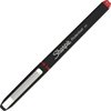 Sharpie Rollerball Pen, , w/Metal Clip, 12/DZ, Red PK SAN2101304